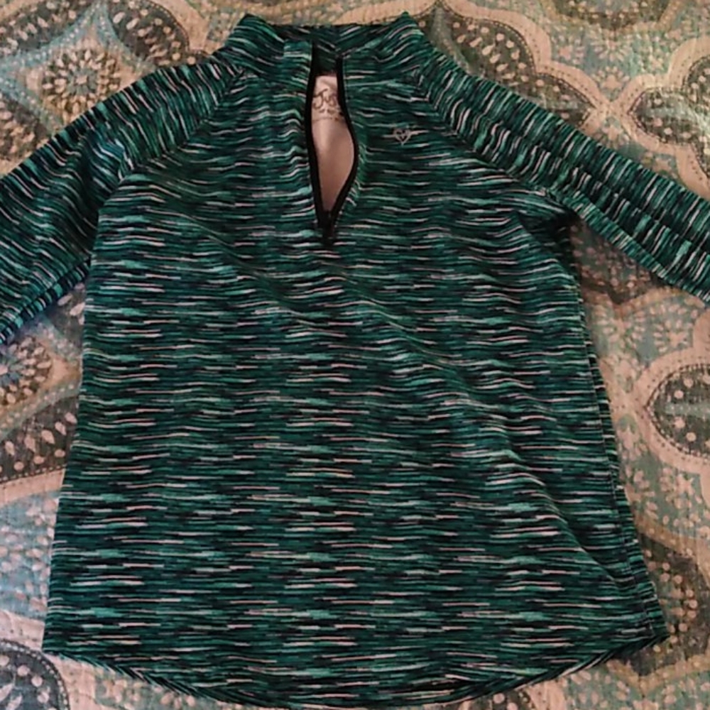 JUSTICE Girls Athletic Long Sleeve Shirt Size 10